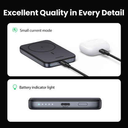 UGREEN PB561 10000mAh MIni Magnetic Wireless 20W Power Banks