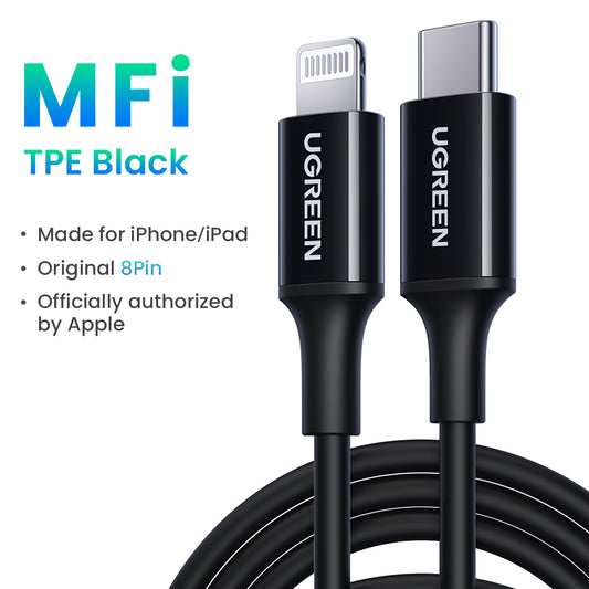 UGREEN USB-C to Lightning Cable 1m