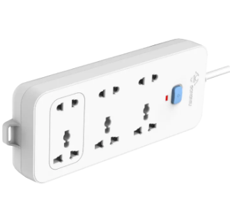 6-Outlet Extension Board with 3m Cable