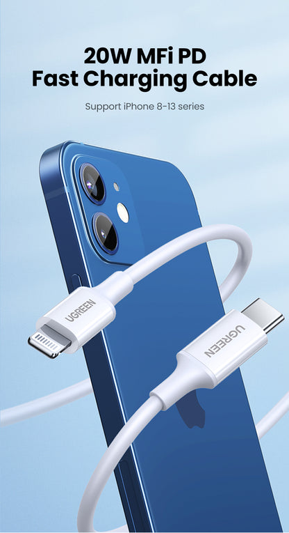 UGREEN 1m USB-C to Lightning Cable