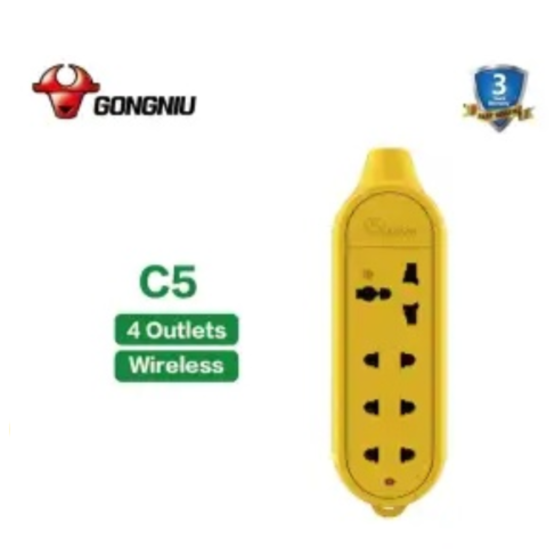 4-Outlet Extension Socket